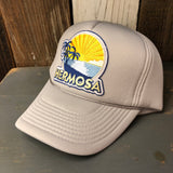 Hermosa Beach FIESTA Winter All Foam Trucker Cap Hat - Grey