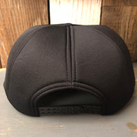 Hermosa Beach AS REAL AS THE STREETS Winter All Foam Cap Hat - Black