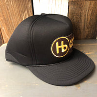 Hermosa Beach THE NEW STYLE Winter All Foam Cap Hat - Black