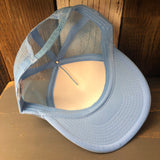 SMOKEY BEAR...PREVENT WILDFIRES High Crown Summer Foam Front/Mesh Back - Columbia Blue