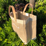HERMOSA BEACH: City Series - Short Handle Petite Market Bag in NATURAL (TYPE: BD-ML035N-OS)
