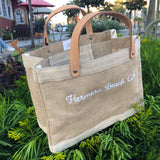 HERMOSA BEACH: City Series - Short Handle Petite Market Bag in NATURAL (TYPE: BD-ML035N-OS)