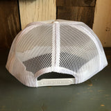 Hermosa Beach CLASSIC LOGO High Crown Trucker Hat - White