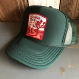 JOSHUA TREE NATIONAL PARK High Crown Trucker Hat - Dark Green