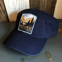 Rocky Mountain National Park 6 Panel Low Profile Style Dad Hat - Navy