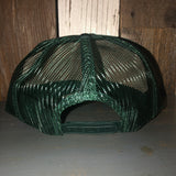 Hermosa Beach CLASSIC LOGO Trucker Hat - Dark Green