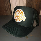 Hermosa Beach CLASSIC LOGO Trucker Hat - Dark Green