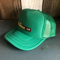 Hermosa Beach HERMOSA AVE High Crown Trucker Hat - Kelly Green