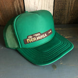 Hermosa Beach HERMOSA AVE High Crown Trucker Hat - Kelly Green