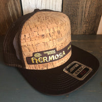 Hermosa Beach HERMOSA AVE Premium Cork Trucker Hat - (Brown/Cork)