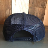JOSHUA TREE NATIONAL PARK Premium Cork Trucker Hat - (Navy Blue/Cork)