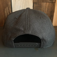 Hermosa Beach THE NEW STYLE 5-Panel Mid Profile Snapback Hat - Heather Black