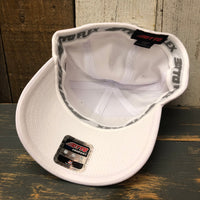 Hermosa Beach TUBULAR "OTTO FLEX" 6 Panel Low Profile Baseball Cap - White