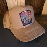 Grand Canyon National Park High Crown Trucker Hat - Khaki