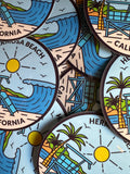 Hermosa Beach, California :: SHOREFRONT Sticker