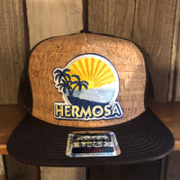 Hermosa Beach FIESTA Premium Cork Trucker Hat - (Brown/Cork)