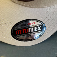 Hermosa Beach GOLDEN HOUR :: OTTO FLEX 3030 PRO Baseball Hat - Khaki