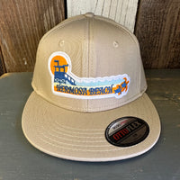 Hermosa Beach GOLDEN HOUR :: OTTO FLEX 3030 PRO Baseball Hat - Khaki