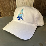 WILDERNESS TREE 6 Panel Low Profile Style Dad Hat - White