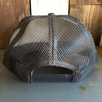 Hermosa Beach SUNBEAMS Trucker Hat - Charcoal Grey/White/Charcoal Grey