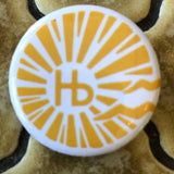 Hermosa Beach CLASSIC LOGO - Pin Button (1.25")