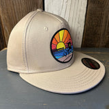 Hermosa Beach OBLIGATORY SUNSET :: OTTO FLEX 3030 PRO Baseball Hat - Khaki