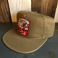 JOSHUA TREE NATIONAL PARK - 5 Panel Low Profile Style Dad Hat - Coyote Brown