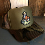 I THINK I LOVE YOU, SMOKEY BEAR Trucker Hat - Camouflage/Olive