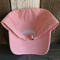 Hermosa Beach HERMOSA AVE 6 Panel Low Profile Dad Hat - Pink