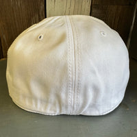 Hermosa Beach CLASSIC LOGO :: OTTO FLEX 3030 PRO Baseball Hat - White