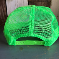 Hermosa Beach CLASSIC LOGO Trucker Hat - Neon Green