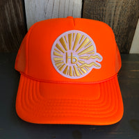 Hermosa Beach CLASSIC LOGO Foam Trucker Hat - Orange