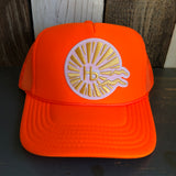 Hermosa Beach CLASSIC LOGO Foam Trucker Hat - Orange