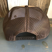 Rocky Mountain National Park Premium Cork Trucker Hat (Brown)