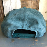 Hermosa Beach SUNBEAMS 6 Panel Mid Profile Baseball Cap - Dark Green