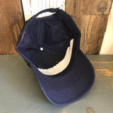 Hermosa Beach CLASSIC LOGO 6 Panel Low Profile Dad Hat - Navy