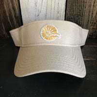 Hermosa Beach CLASSIC MINI LOGO Sun Visor - Natural