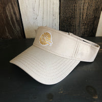 Hermosa Beach CLASSIC MINI LOGO Sun Visor - Natural