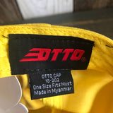 Hermosa Beach CLASSIC MINI LOGO 6 Panel Low Profile Style Dad Hat - Goldenlite Yellow