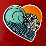 Hermosa Beach Sticker - TUBULAR