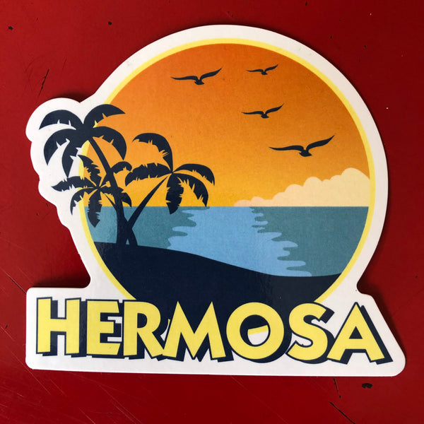 Hermosa Beach Sticker - FIESTA