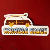 Hermosa Beach Sticker - WOODIE