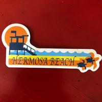 Hermosa Beach Sticker - GOLDEN HOUR