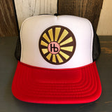 Hermosa Beach SUNBEAMS Trucker Hat - Red/White/Black