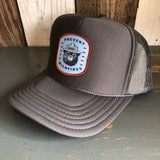 Smokey Bear...Prevent Wildfires Trucker Hat - Charcoal Grey (Curved Brim)