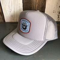 Smokey Bear...Prevent Wildfires Trucker Hat - Grey (Curved Brim)