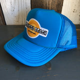 Hermosa Beach HIGH HEAT Trucker Hat - Neon Blue