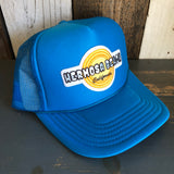 Hermosa Beach HIGH HEAT Trucker Hat - Neon Blue