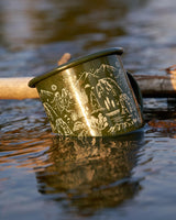 National Parks Iconic Enamel Mug - Green