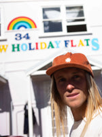 Sunsplash Polo Hat - Orange Earth